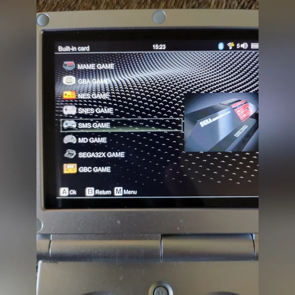 Anbernic RG35XX SP Flip Linux Handheld Game Console GBA 64GB card. - Picture 4 of 8